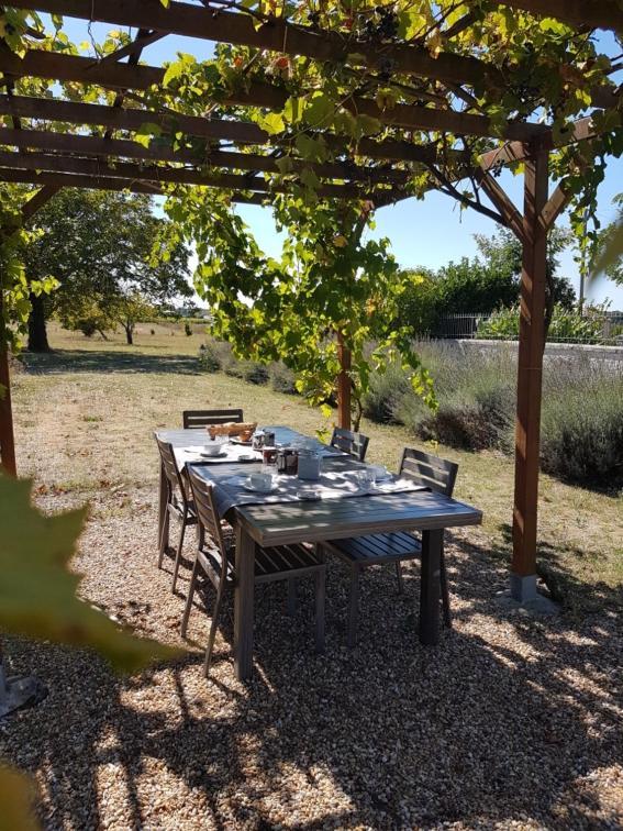 Bed and Breakfast Le Domaine De Bellevue Tanzac Exterior foto